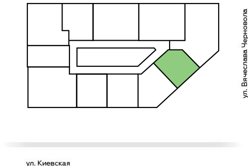 1-кiмнатна квартира - Планування поверху | ЖК Madison Gardens