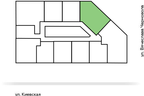 2-кiмнатна квартира - Планування поверху | ЖК Madison Gardens