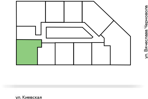2-кiмнатна квартира - Планування поверху | ЖК Madison Gardens