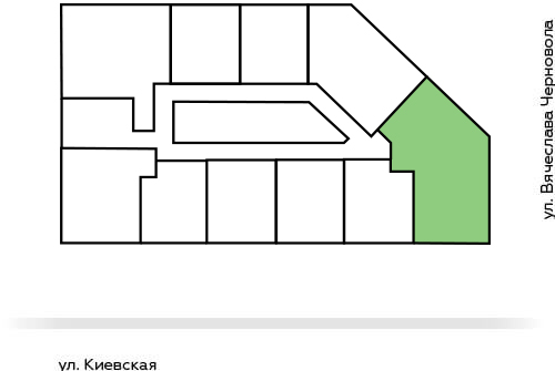 4-кiмнатна квартира - Планування поверху | ЖК Madison Gardens