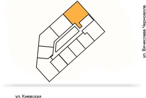 3-комнатная квартира - Планировка этажа | ЖК Madison Gardens
