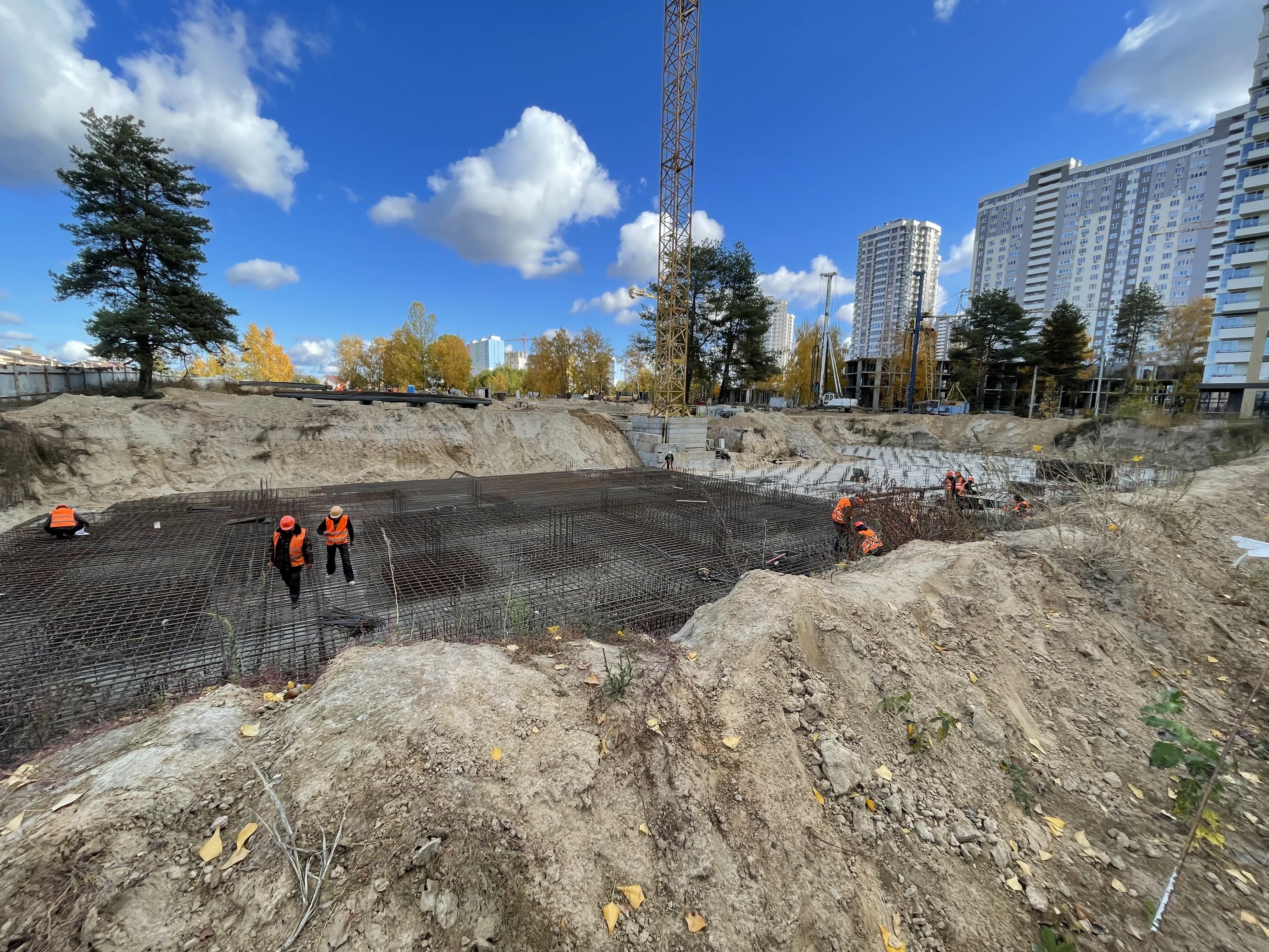 Ход строительства ЖК Krona Park II по состоянию на 30.09.2021 г. - Фото